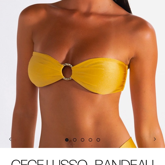 Mustard Yellow Bikini Set - Picture 5 of 5